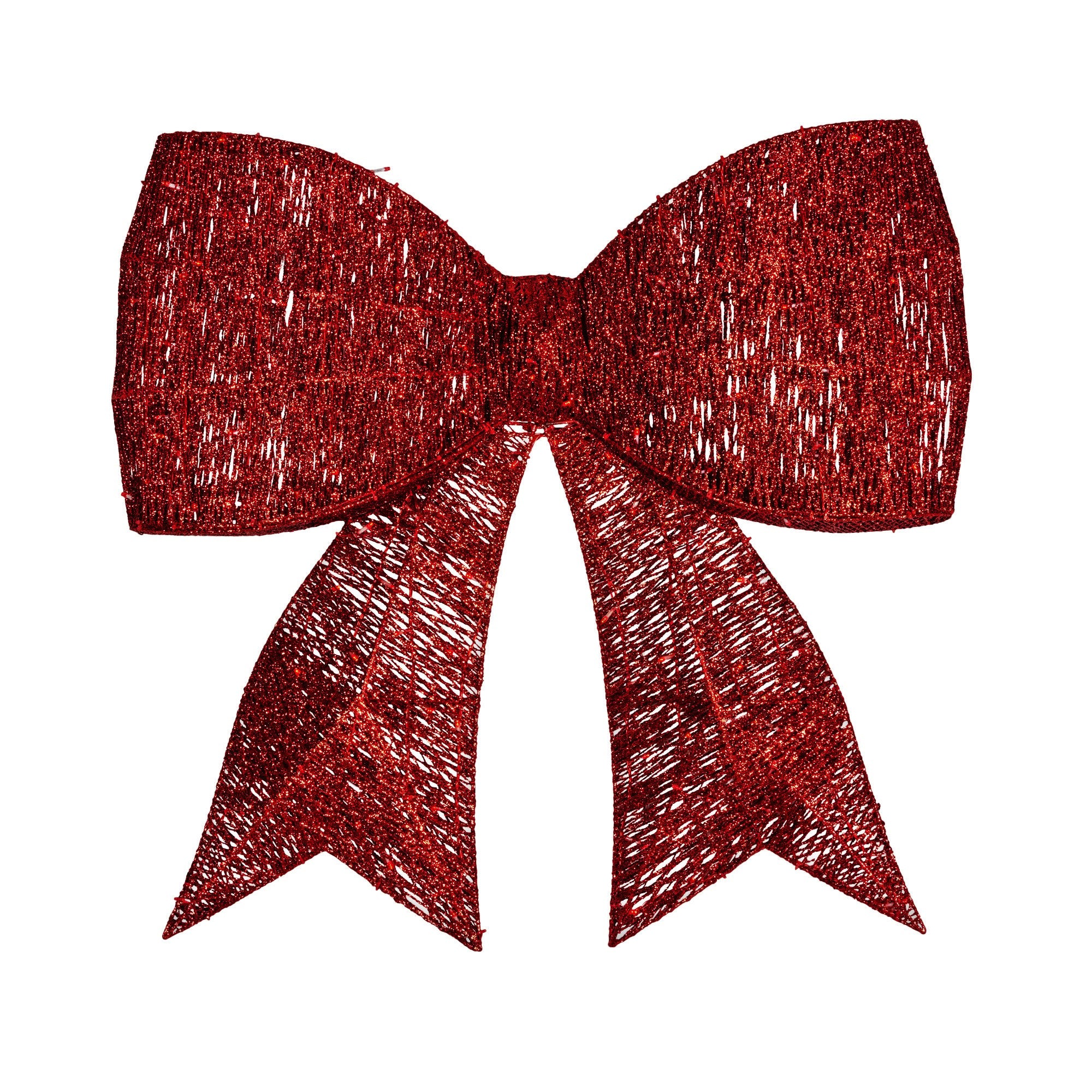 NNEDSZ Christabelle Christmas Display Bow 91cm with LED and Twinkle Lights 5 Functions Christmas Festive Decorations Display Big Wired Bow by NNEDSZ