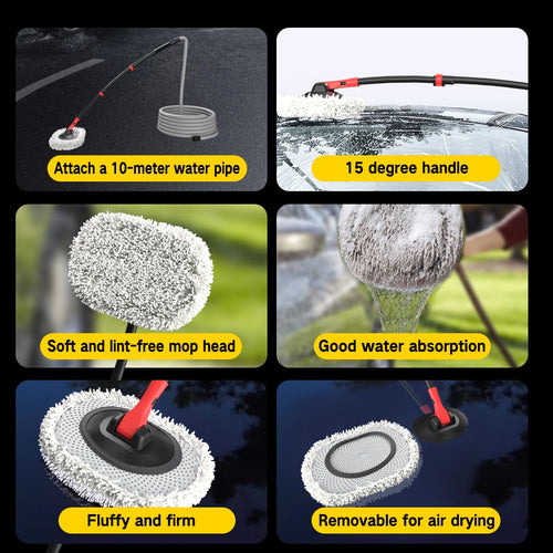 Portable 41-inch Automatic Water Car Wash Mop For Home And Outdoor by Homemaintenancesupplies2