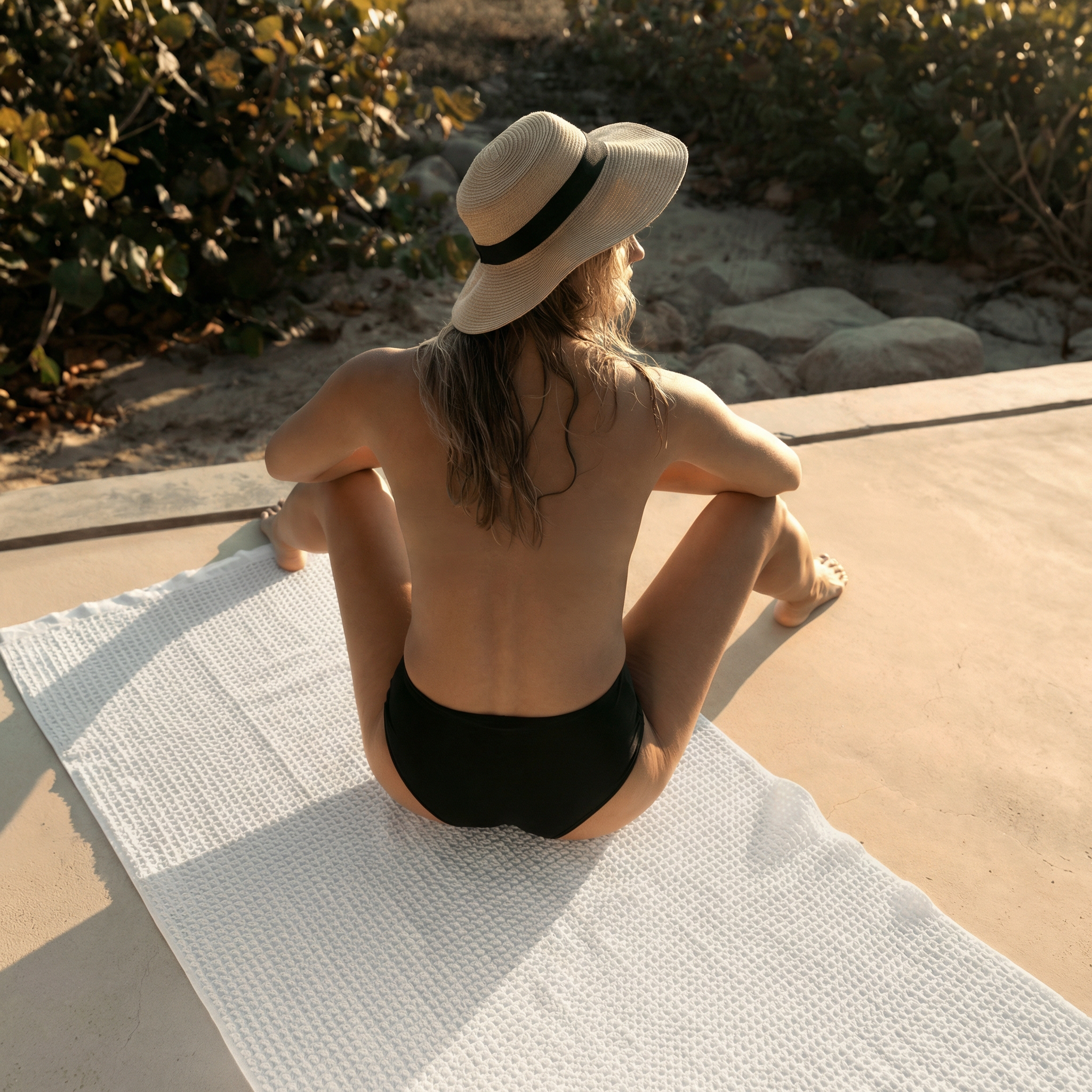 Sedona Australian Cotton Waffle Towels by Italic