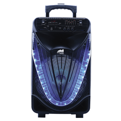 Naxa Portable 12 inch Bluetooth Party Speaker with Disco Light by Naxa