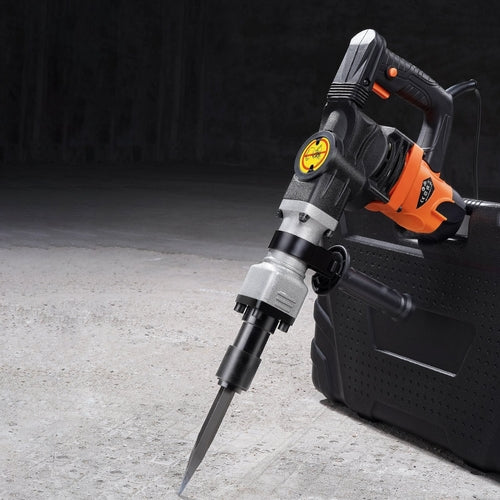 Demolition Jack Hammer Concrete Breaker 1400W Electric Hammer 2 Chisel by Homemaintenancesupplies2