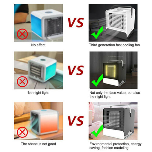 USB Mini Negative Ion Cool Fan Air Conditioner by Homemaintenancesupplies2