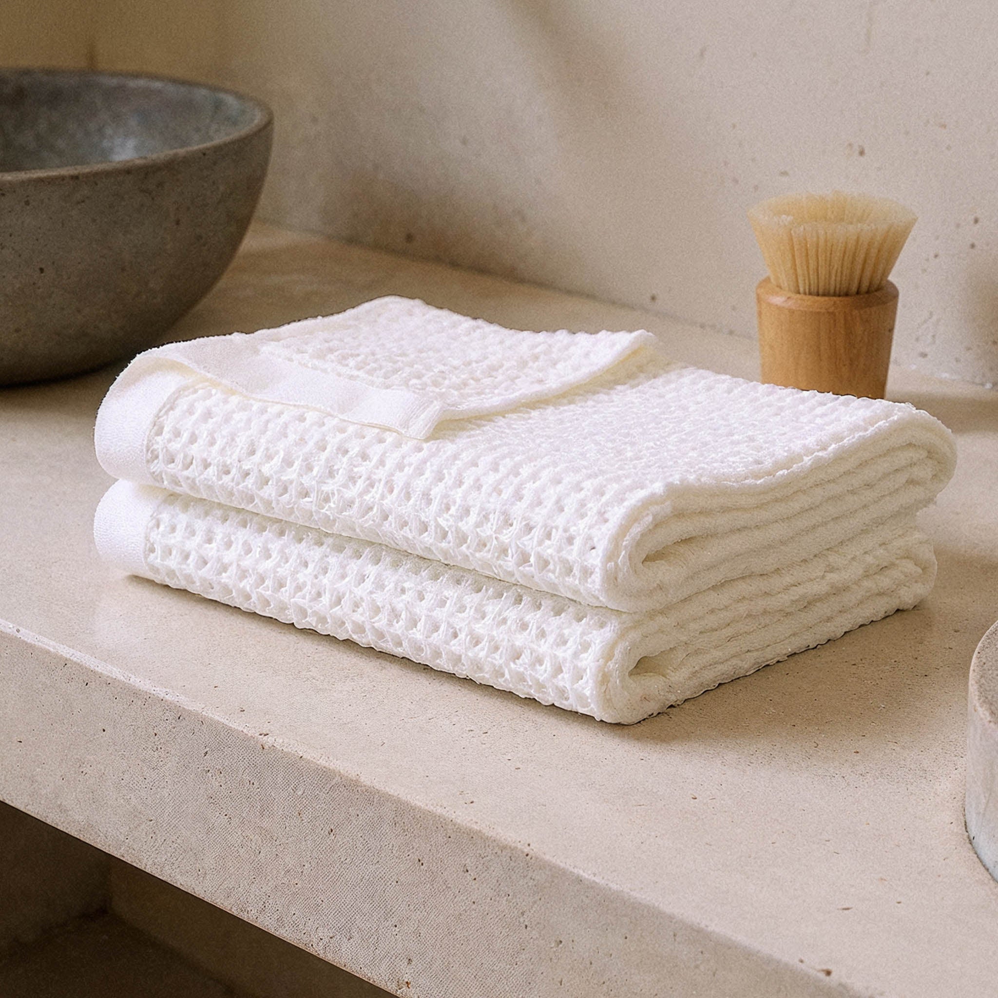 Sedona Australian Cotton Waffle Towels by Italic