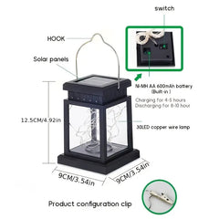 Enhance Your Outdoor Space with 1pc Solar Yard Decorations | Waterproof Solar Christmas Lights by NNETM