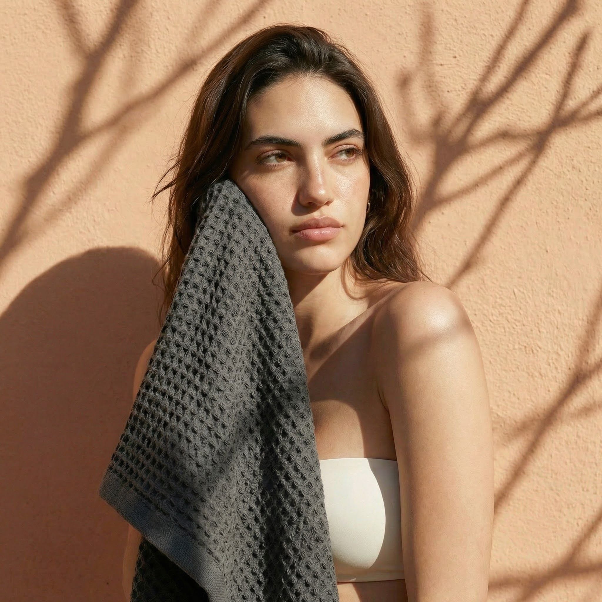 Sedona Australian Cotton Waffle Towels by Italic