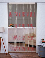 Pvc Fancy Sparkling Striped Heart Beads String Full Door Curtain For by Homemaintenancesupplies2