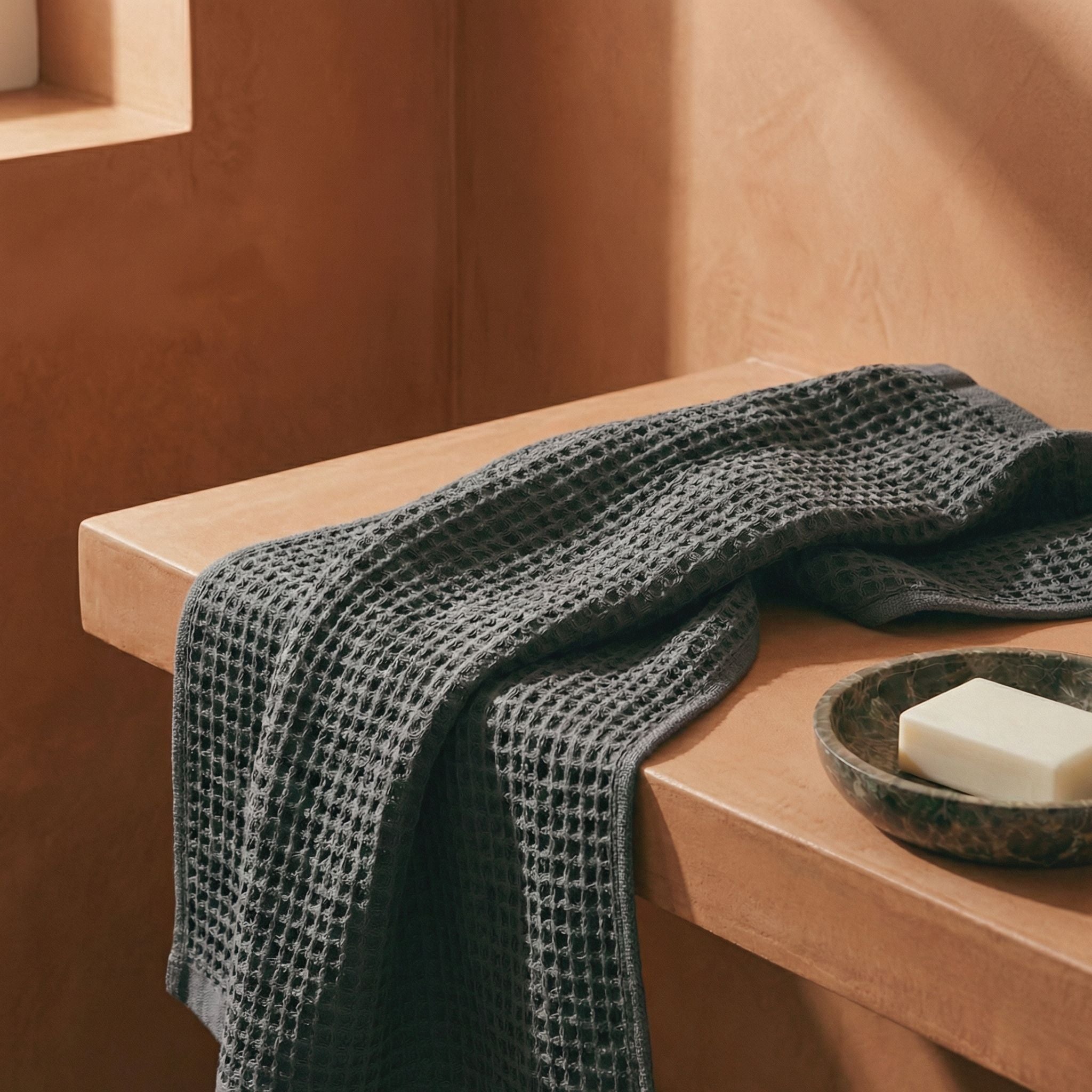 Sedona Australian Cotton Waffle Towels by Italic
