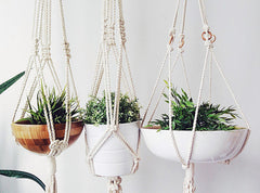 Macrame Plant Hanger by Homemaintenancesupplies2