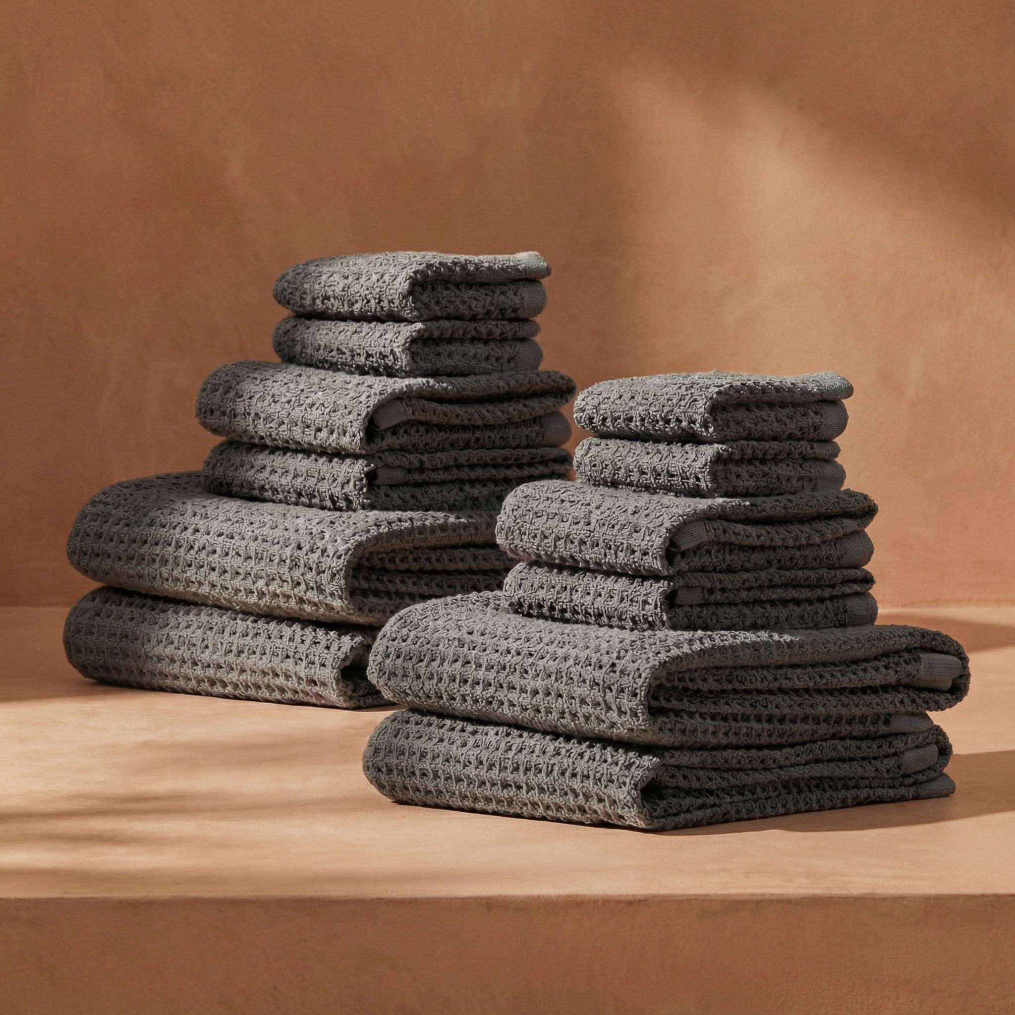 Sedona Australian Cotton Waffle Towels by Italic