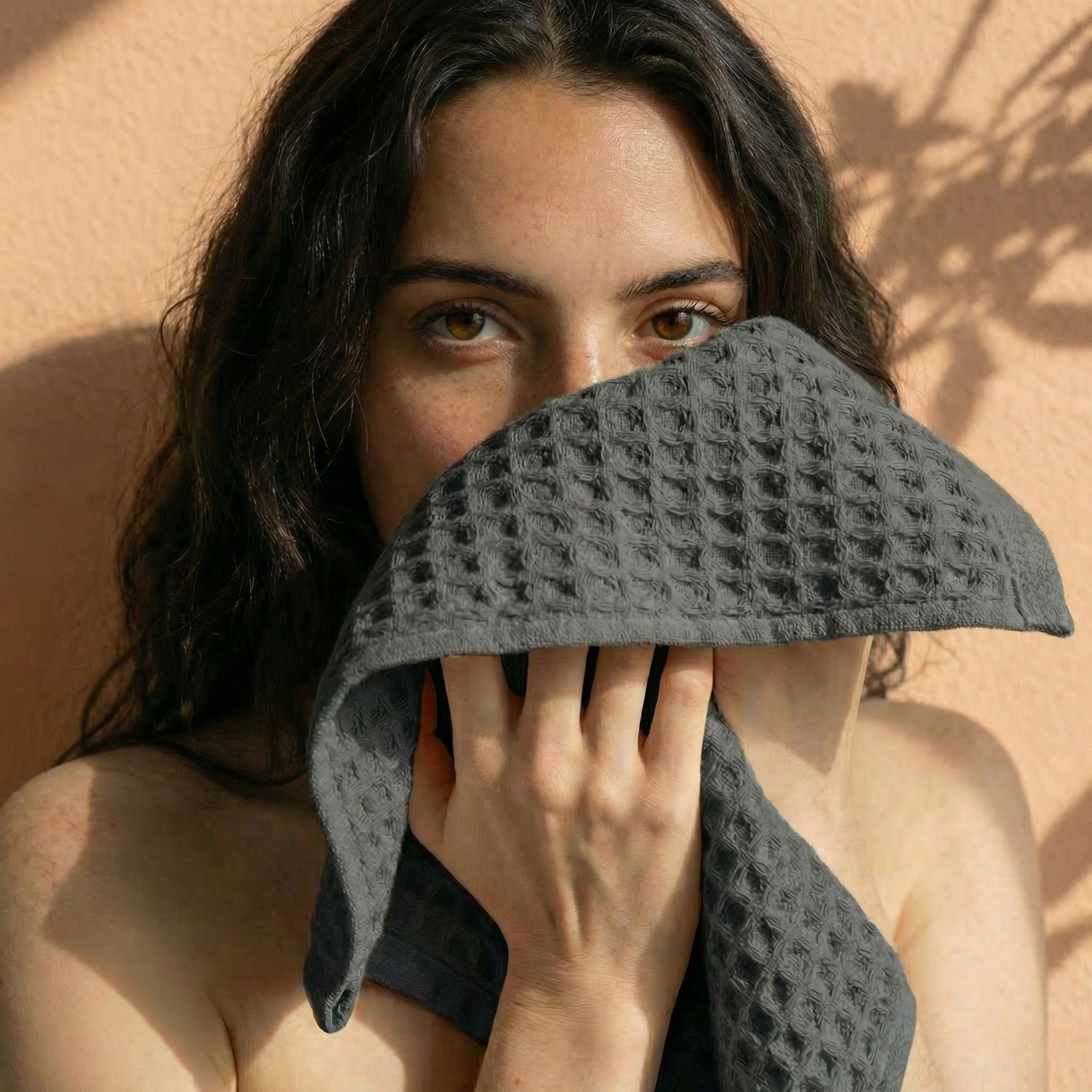 Sedona Australian Cotton Waffle Towels by Italic