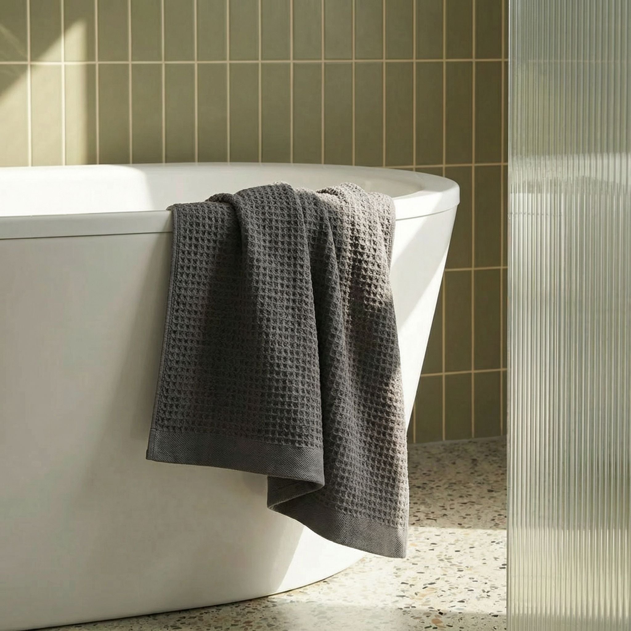Sedona Australian Cotton Waffle Towels by Italic