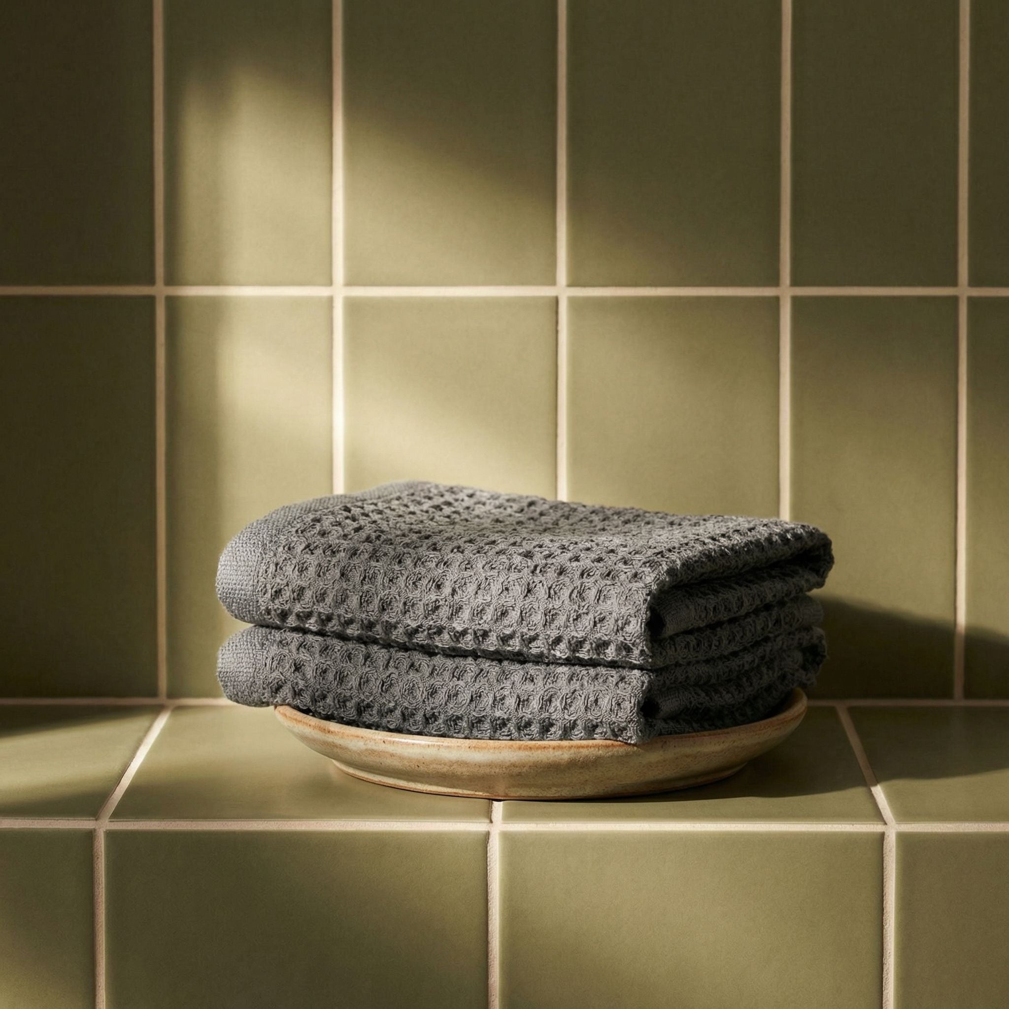 Sedona Australian Cotton Waffle Towels by Italic