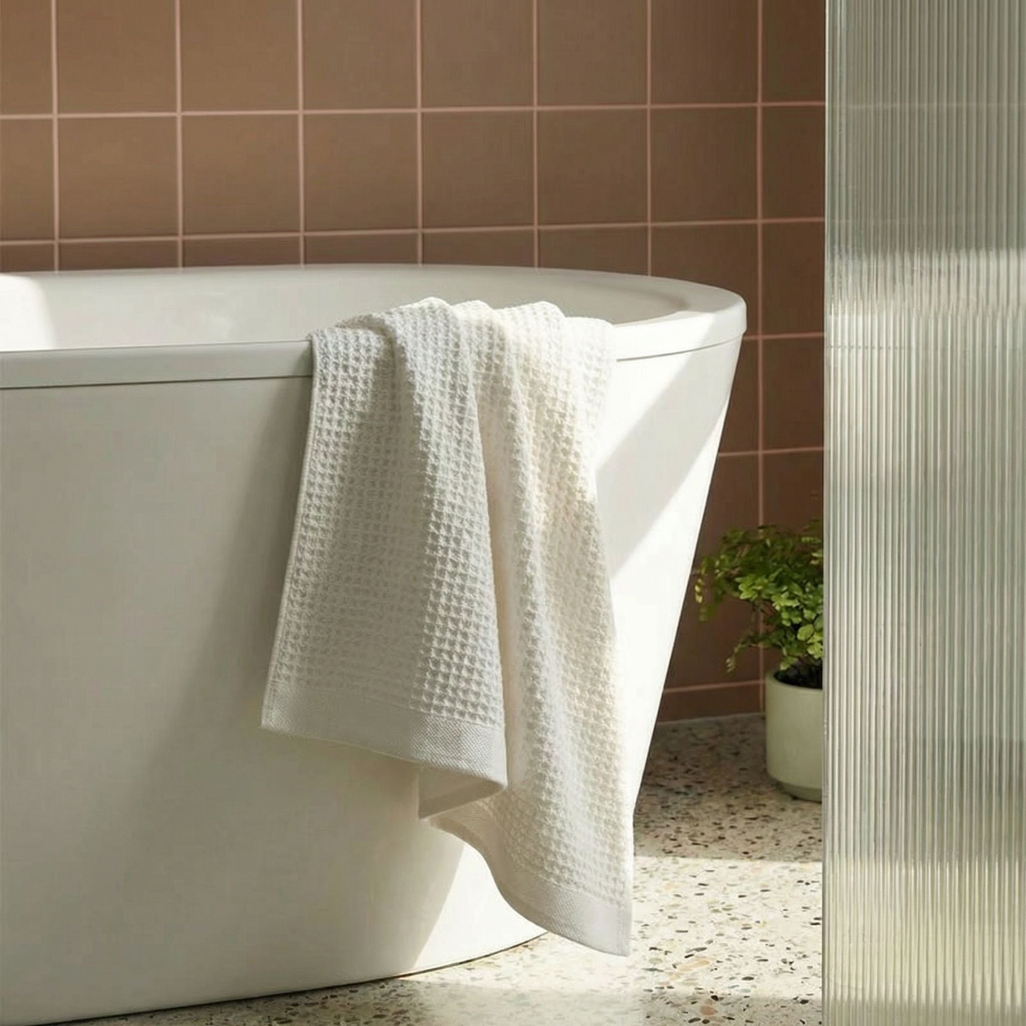 Sedona Australian Cotton Waffle Towels by Italic