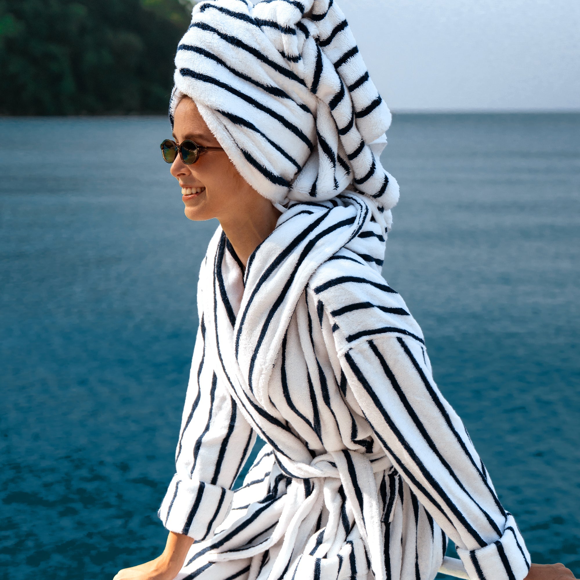 Ultraplush Australian Cotton Unisex Bathrobe by Italic