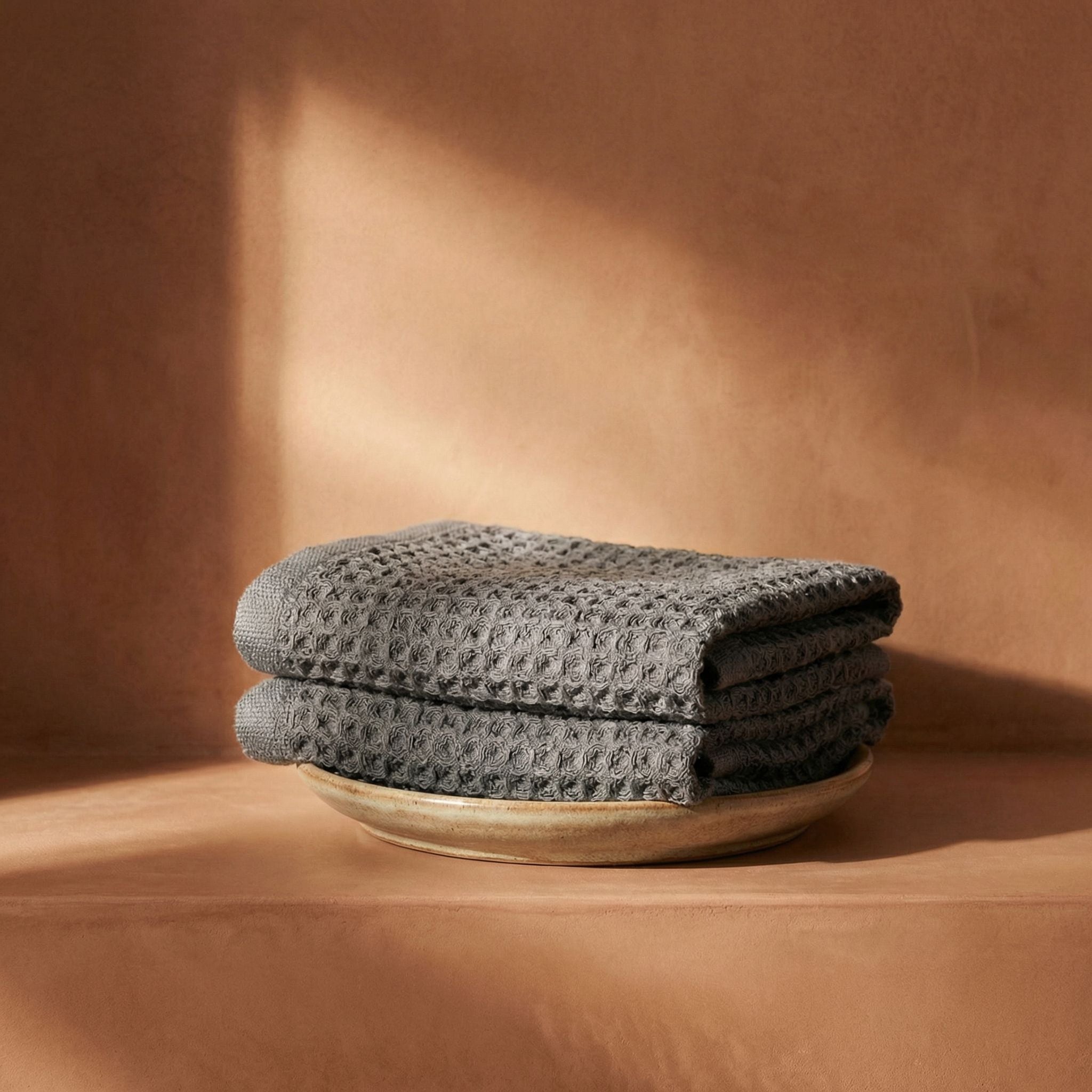 Sedona Australian Cotton Waffle Towels by Italic